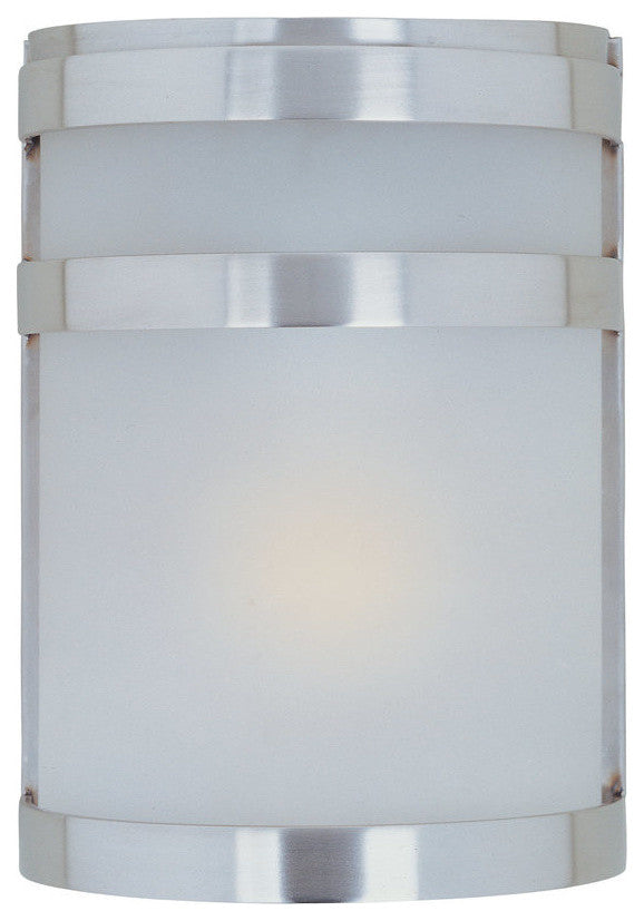 Maxim Arc 1-Light Outdoor Wall Lantern Stainless Steel - 5000FTSST