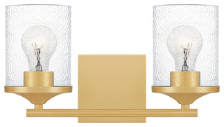 Quoizel ABR8614AB Two Light Bath, Aged Brass Finish
