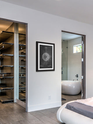 "Golf Ball 1902 Chalk" Framed Painting Print