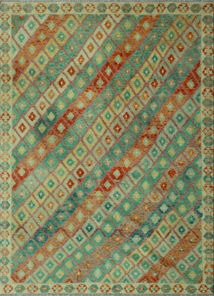 Balochi Akwtee Turquoise Rug