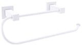 Montero Wall Mounted Paper Towel Holder, Matte White