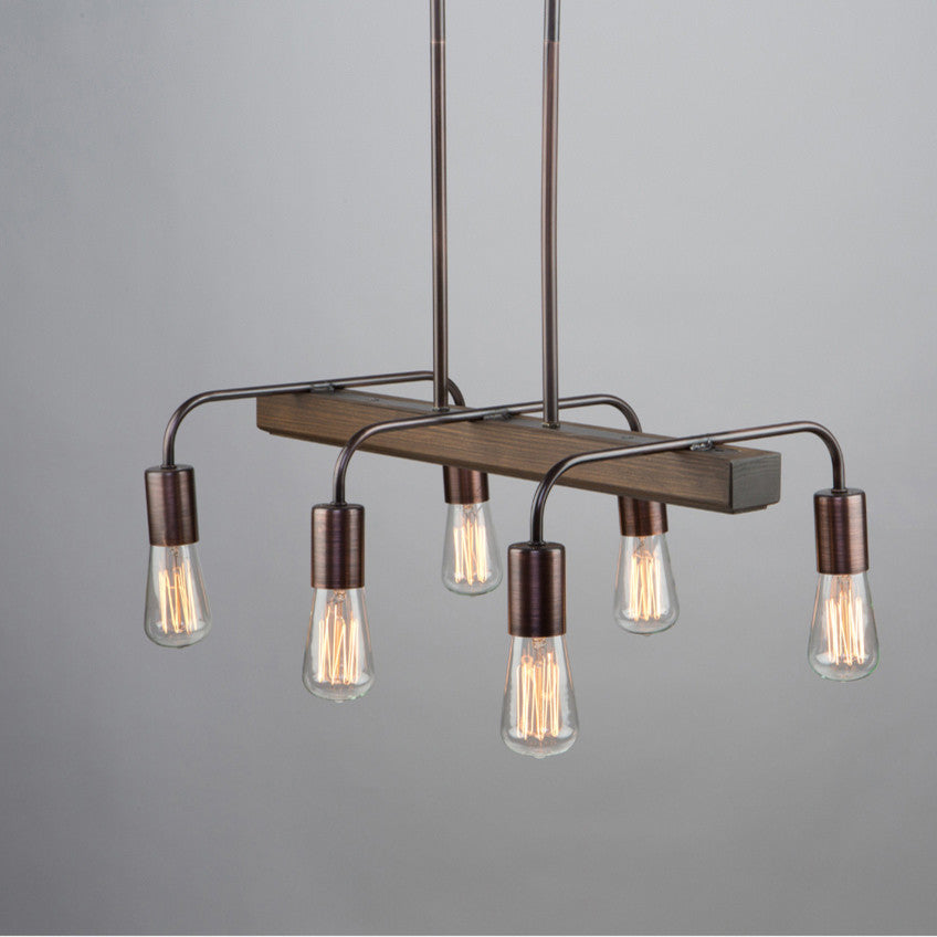 Artcraft Lighting AC10456BU Jasper Park Island Light, Bronze