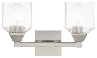 Livex Lighting Brushed Nickel 2-Light Bath Vanity