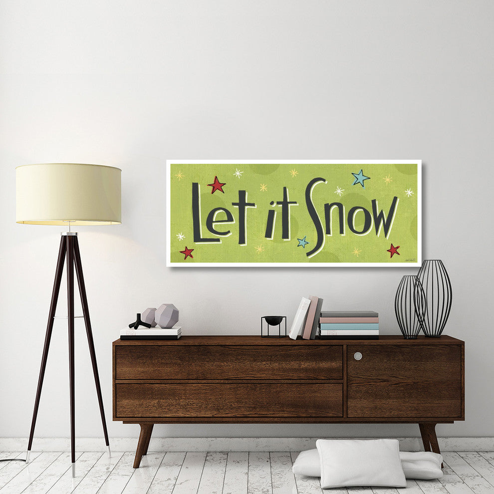 "Whimsy Winterland VII" Digital Paper Print by Anne Tavoletti, 62"x26"
