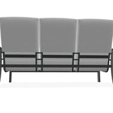 St. Catherine Deep Seat 3-Seat Outdoor Sofa, Dazzle/Graphite