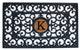 Rubber Monogram Doormat 18"x30", Letter K