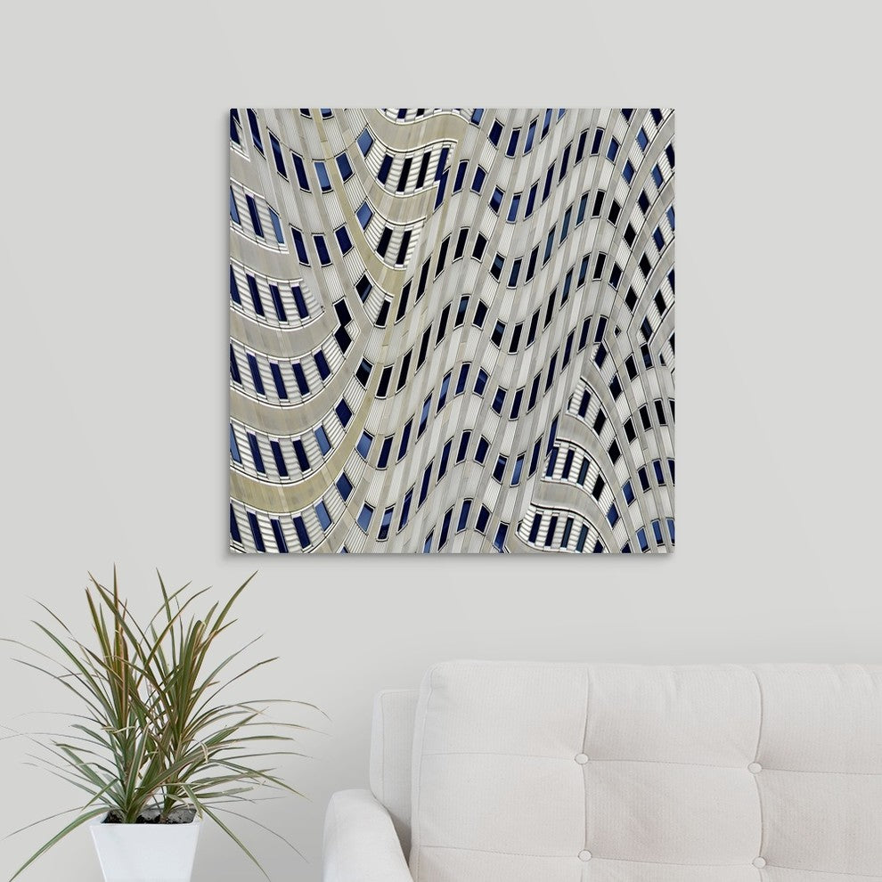 "Windows III" Wrapped Canvas Art Print, 24"x24"x1.5"