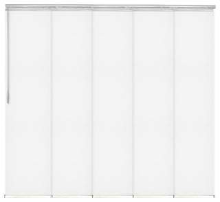Archard 5-Panel Track Extendable Vertical Blinds 58-110"W