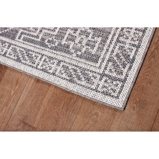 Pavilion Tribal Area Rug, Gray, 2'x3'