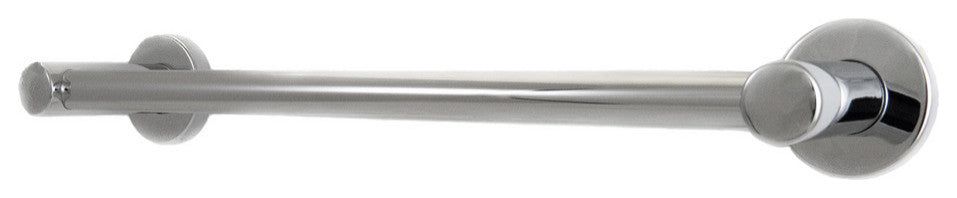 Anello 24" Wall Mounted Mitered Polished Chrome Towel Bar