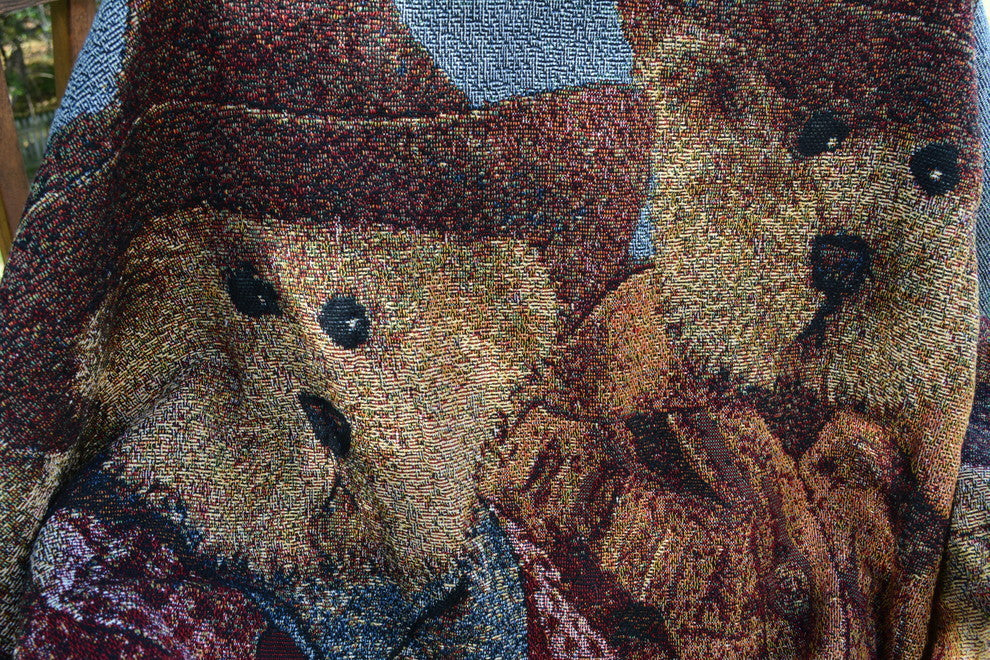 Tache Meanwhile In The West Woven Tapestry Throw Blanket, 50X60"