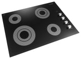 5 Piece, 30" Cooktop 24" Wall Oven 30" Microwave & Refrigerator