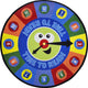 Kid Essentials Rug, Time to Read, 7'7" Round