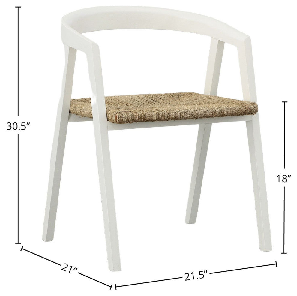 Cape Cod Oak Dining Chair, White