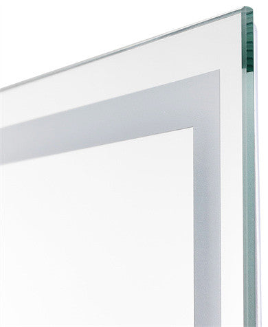 Ledel LED Lighted Bathroom Mirror Wall Mount Backlit Vanity Mirror, 40"x32"