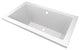 CHI White Acrylic Extra Deep Drop-In Bathtub Center Drain by Valley Acrylic, Whi