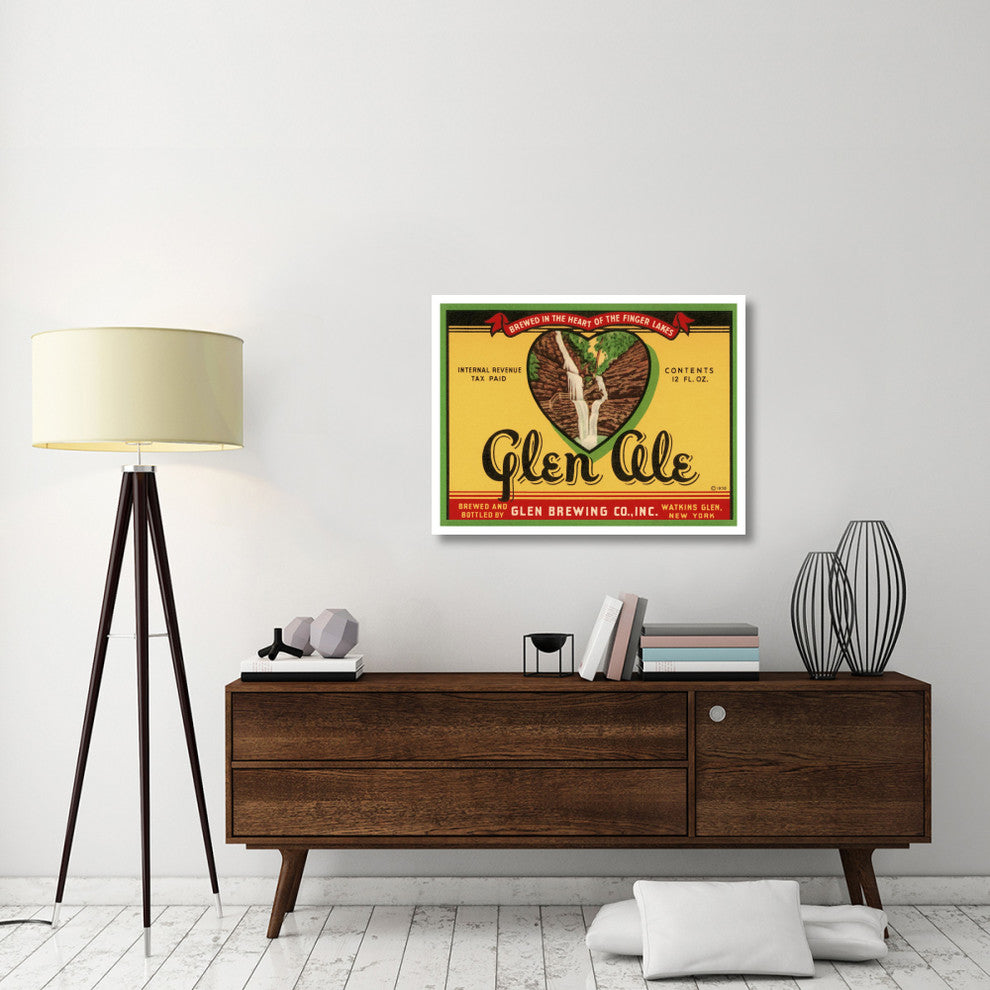 "Glen Ale" Digital Paper Print by Retrolabel, 38"x29"