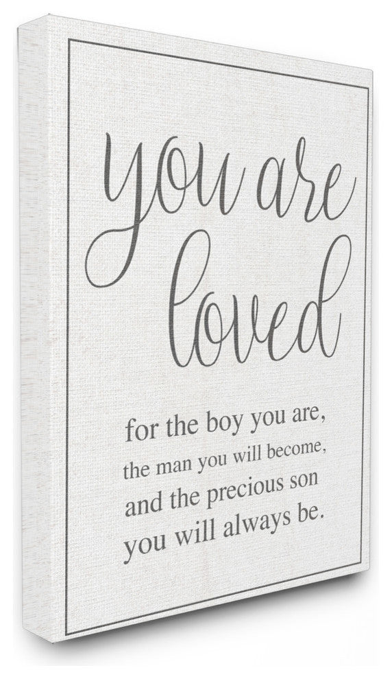 Stupell Industries You Are Loved, 30 x 40