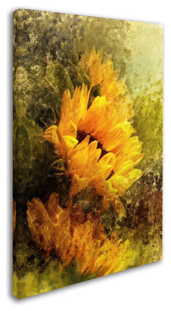 Jai Johnson 'Impressionist Sunflowers' Canvas Art, 32 x 22