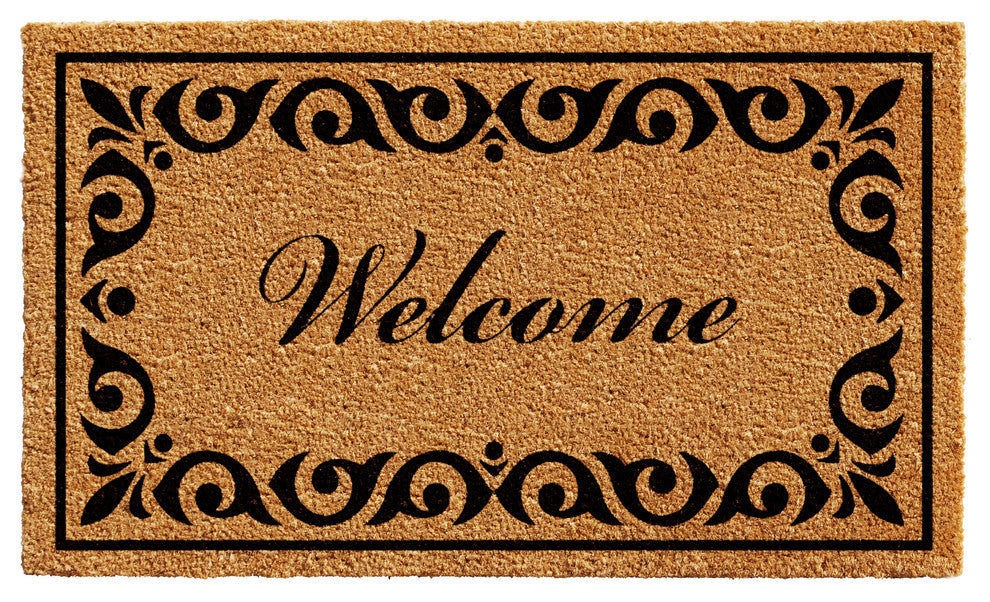 Breaux Welcome Doormat, 17"x29"
