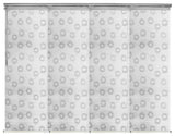 Salma 4-Panel Track Extendable Vertical Blinds 48-88"W