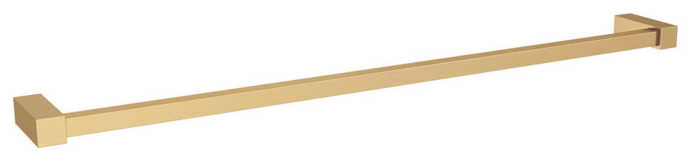 Amerock Monument Contemporary Towel Bar, Champagne Bronze, 24" Center-to-Center