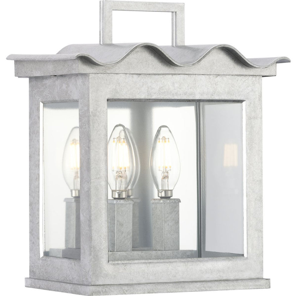 POINT DUMEÂ® Seamoor Galvanized Finish Outdoor Wall Lantern