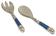 Classic Salad Serving Set, Azure