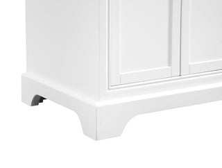 Amber Single Bathroom Vanity, Blue, White, 24"