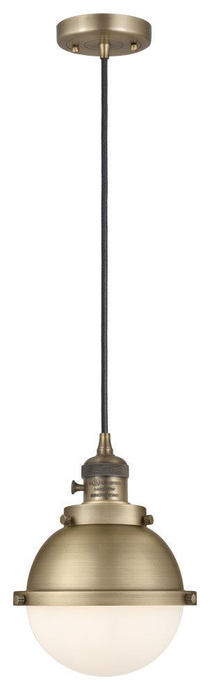 INNOVATIONS 201CSW-BB-HFS-61-BB-LED 1-Light Mini Pendant Brushed Brass
