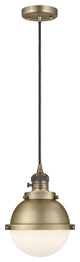 INNOVATIONS 201CSW-BB-HFS-61-BB-LED 1-Light Mini Pendant Brushed Brass