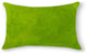 HomeRoots 12" x 20" x 5" Lime Cowhide Pillow