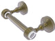 Pacific Grove 2-Post Toilet Paper Holder with Groovy Accents, Antique Brass