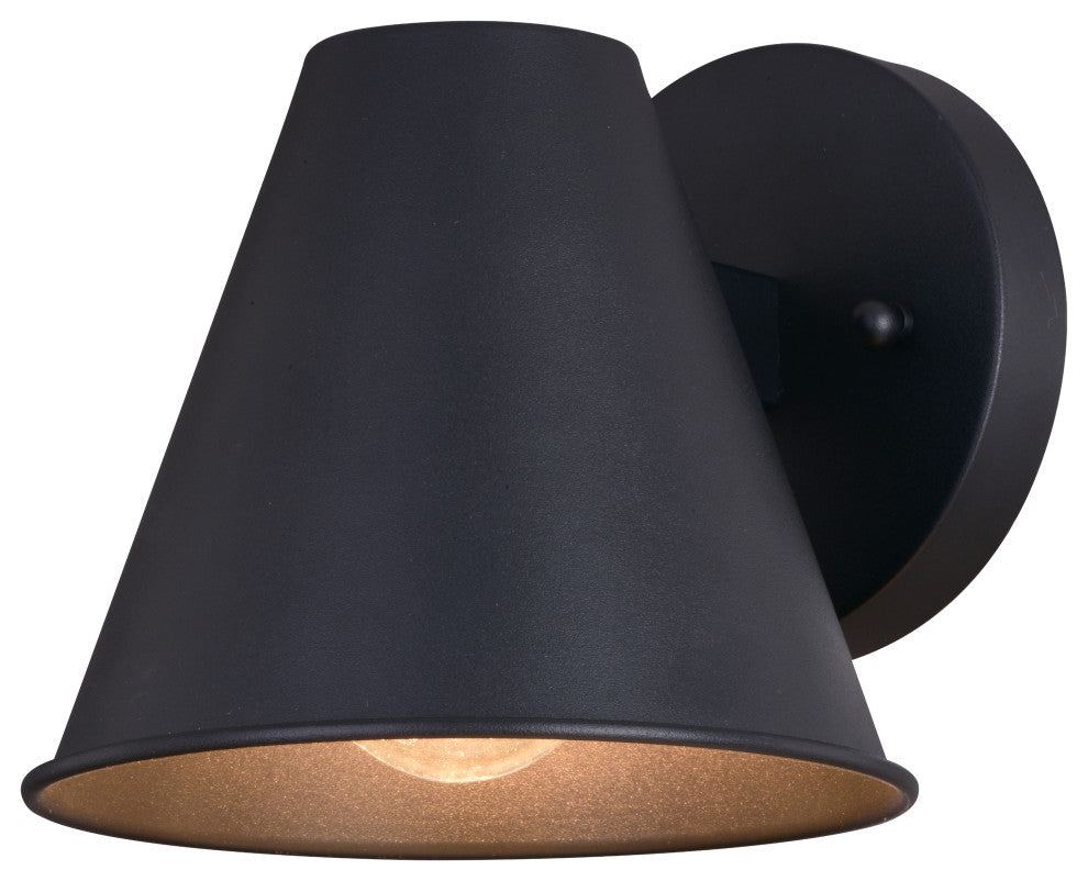 Smith 6.5" Outdoor Wall Light Textured Black