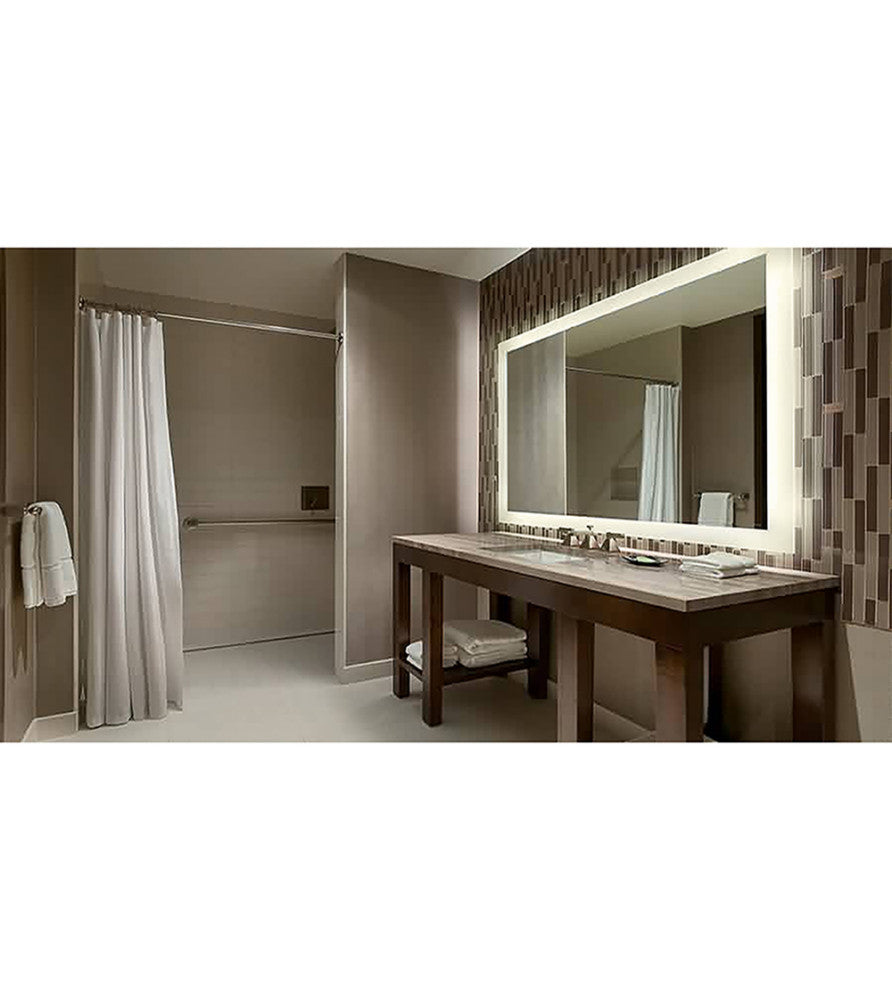 Luminous LED Mirror, 60"x36"x1.75"