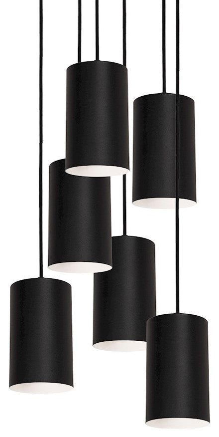 Tyke 6 Light Round Pendant