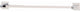 Alno Modern Towel Bar in Satin Nickel