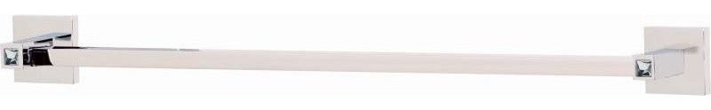 Alno Modern Towel Bar in Satin Nickel