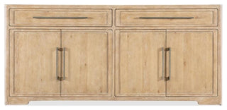 Retreat Buffet in Beige w/ Stone Inlay by Hooker Furniture
