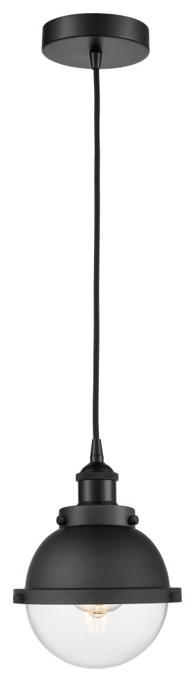 Innovations 616-1PH-BK-HFS-62-BK-LED 1-Light Mini Pendant, Matte Black