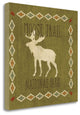 "Lodge Resort II On Wood" By Veronique Charron, Giclee on Gallery Wrap Canvas