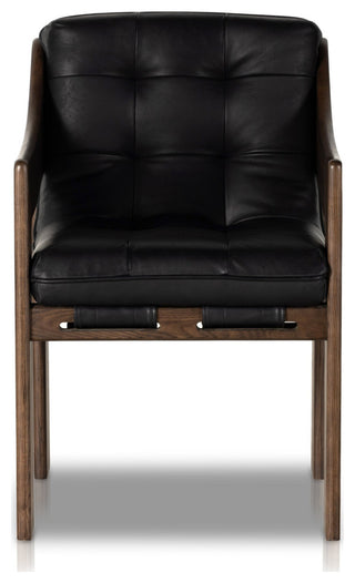 Halston Dining Armchair Heirloom Black, Terra Brown Ash