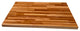 26" Deep Edge Grain Butcher Block Countertop 1.5" Thick, Hickory, 26" X 38"
