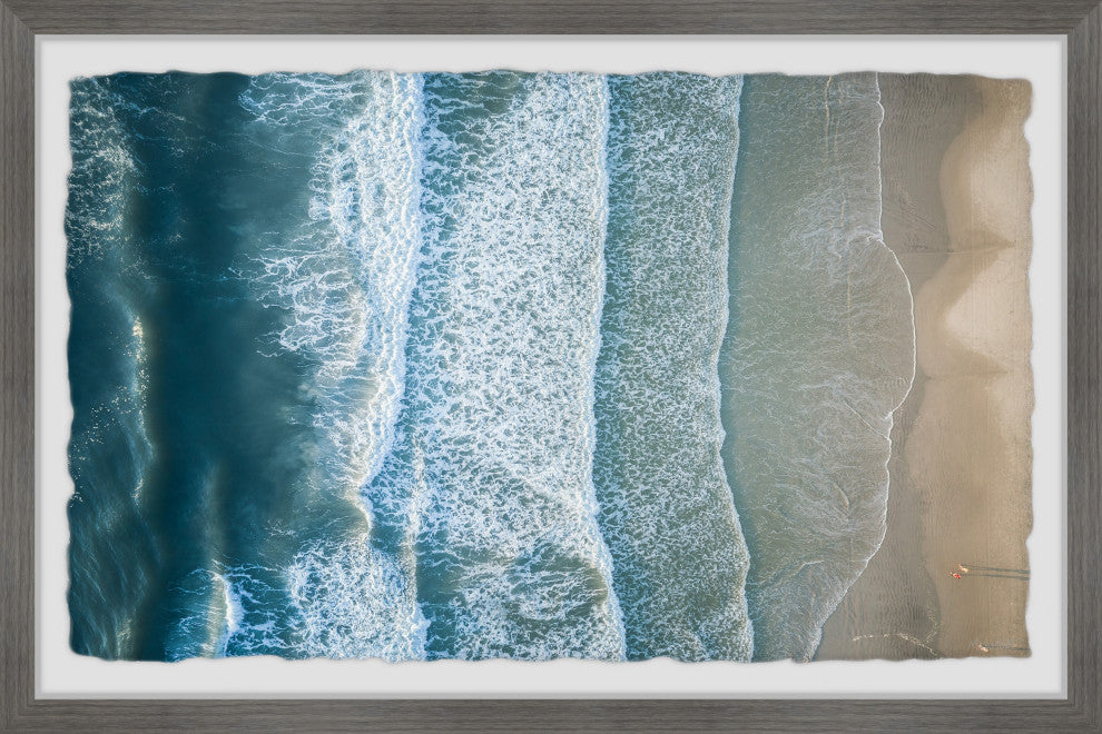 "Rhythm of the Sea" Framed Painting Print, 18x12