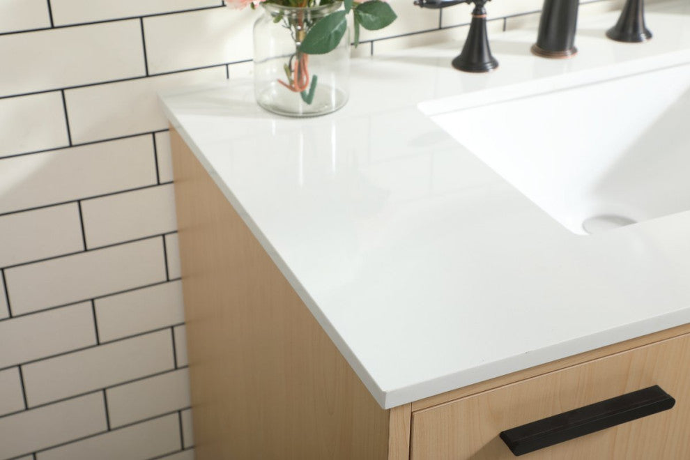 Bailey 36" Bathroom Vanity, Maple