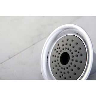 Showerscape 2 Function 6" 1.75GPM ABS Shower Head w/ABS Bal-Jnt, Polished Chrome