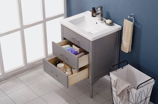 Mason 24" Single Sink Vanity, Gray