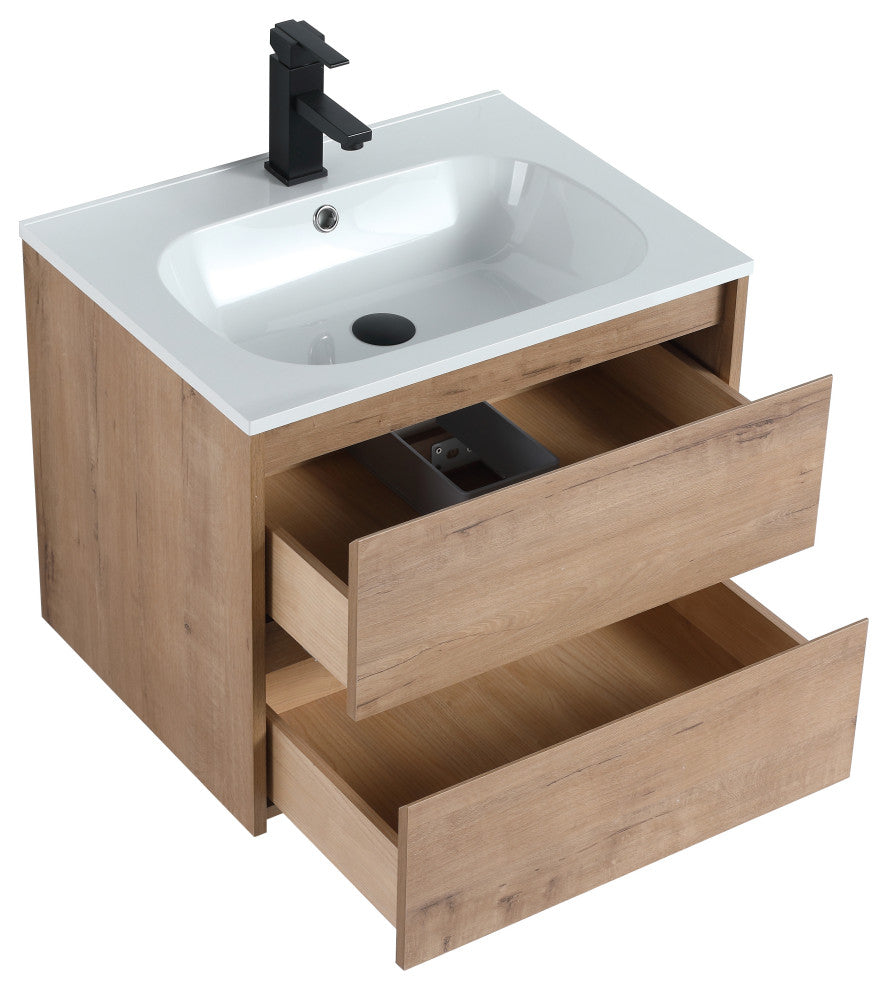 24" Sink Vanity, Plywood, Smc Top, No Faucet