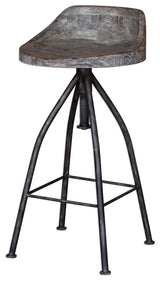 Uttermost Kairu Wooden Bar Stool