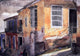 Winslow Homer A Street Corner- Santiago de Cuba Gallery Wrapped Canvas Print